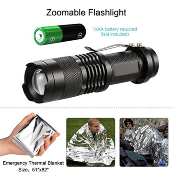 New Emergency Survival Kit 14 in 1 - Picture 5 of 7